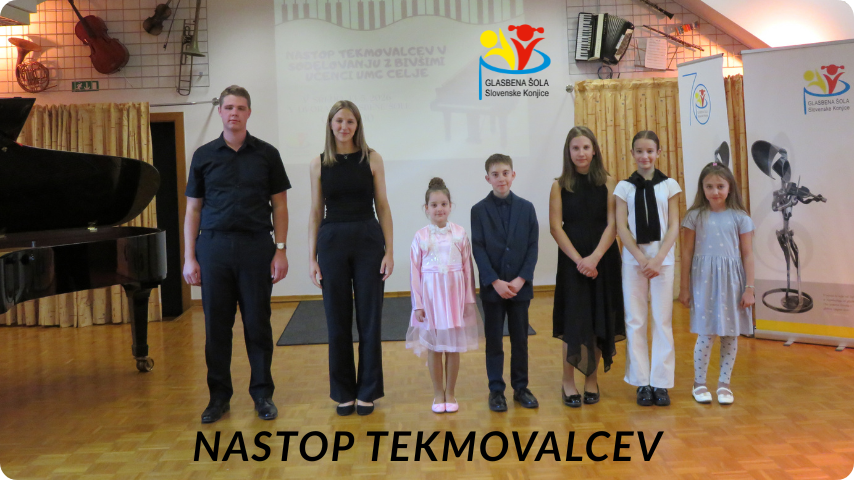 Nastop učencev oddelka za instrumente s tipkami